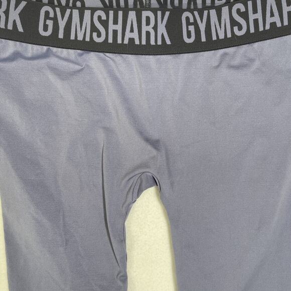 Gymshark Leggings Women's Size S Gray/ Black, Stretch Athletic Workout Gym EUC - Picture 2 of 4